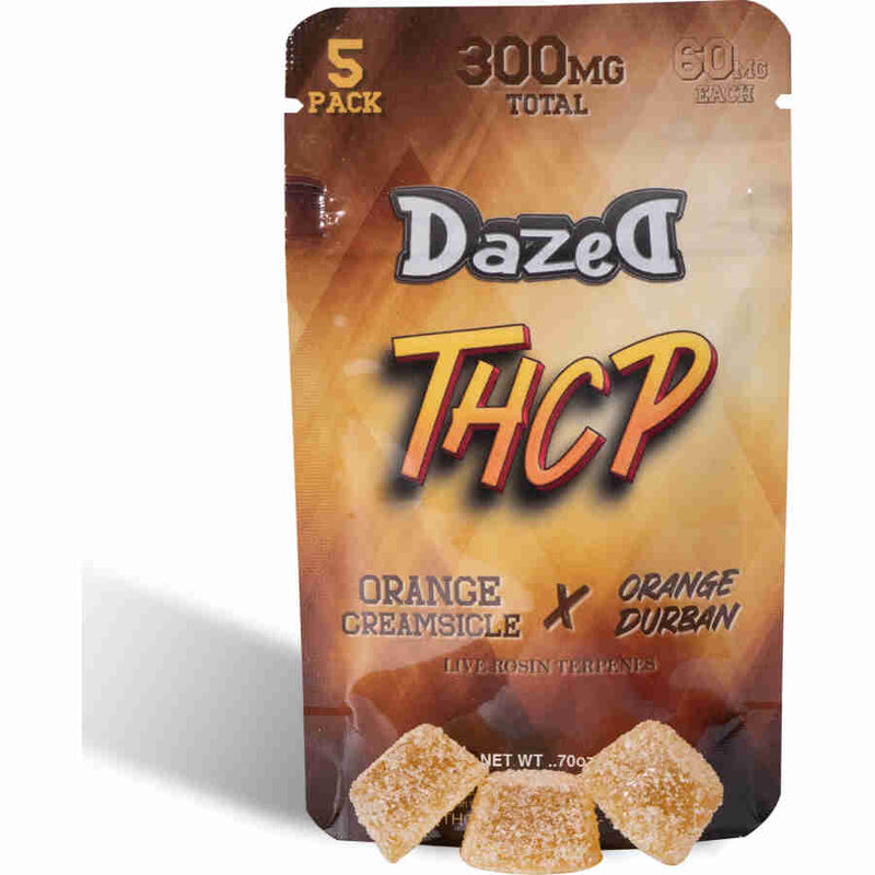 Dazed8 THCP Gummies 60mg | 5pc Best Sales Price - Gummies