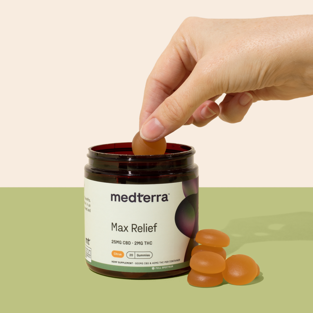 Medterra Max Relief Full Spectrum CBD Gummies