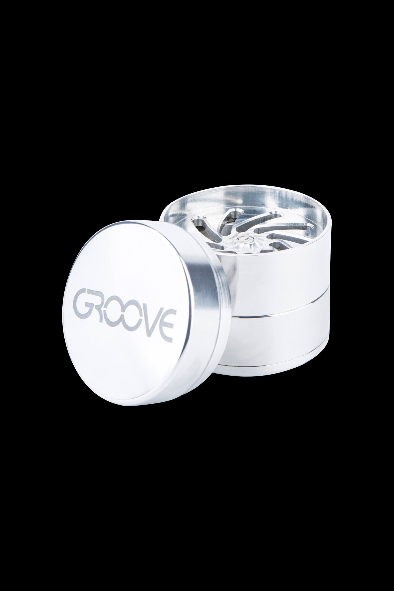 Aerospaced Groove 4-Piece Aluminum Grinders