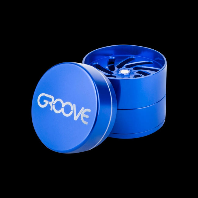 Aerospaced Groove 4-Piece Aluminum Grinders