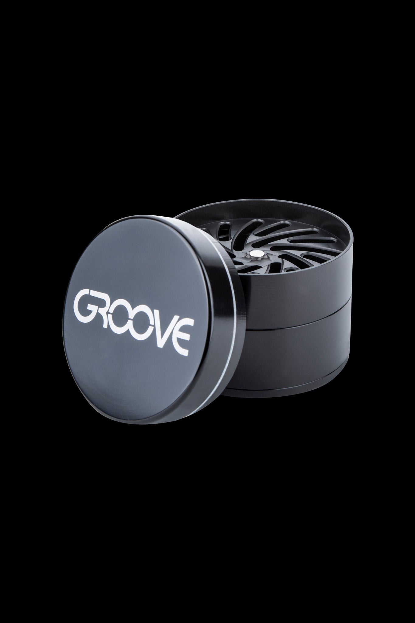 Aerospaced Groove 4-Piece Aluminum Grinders