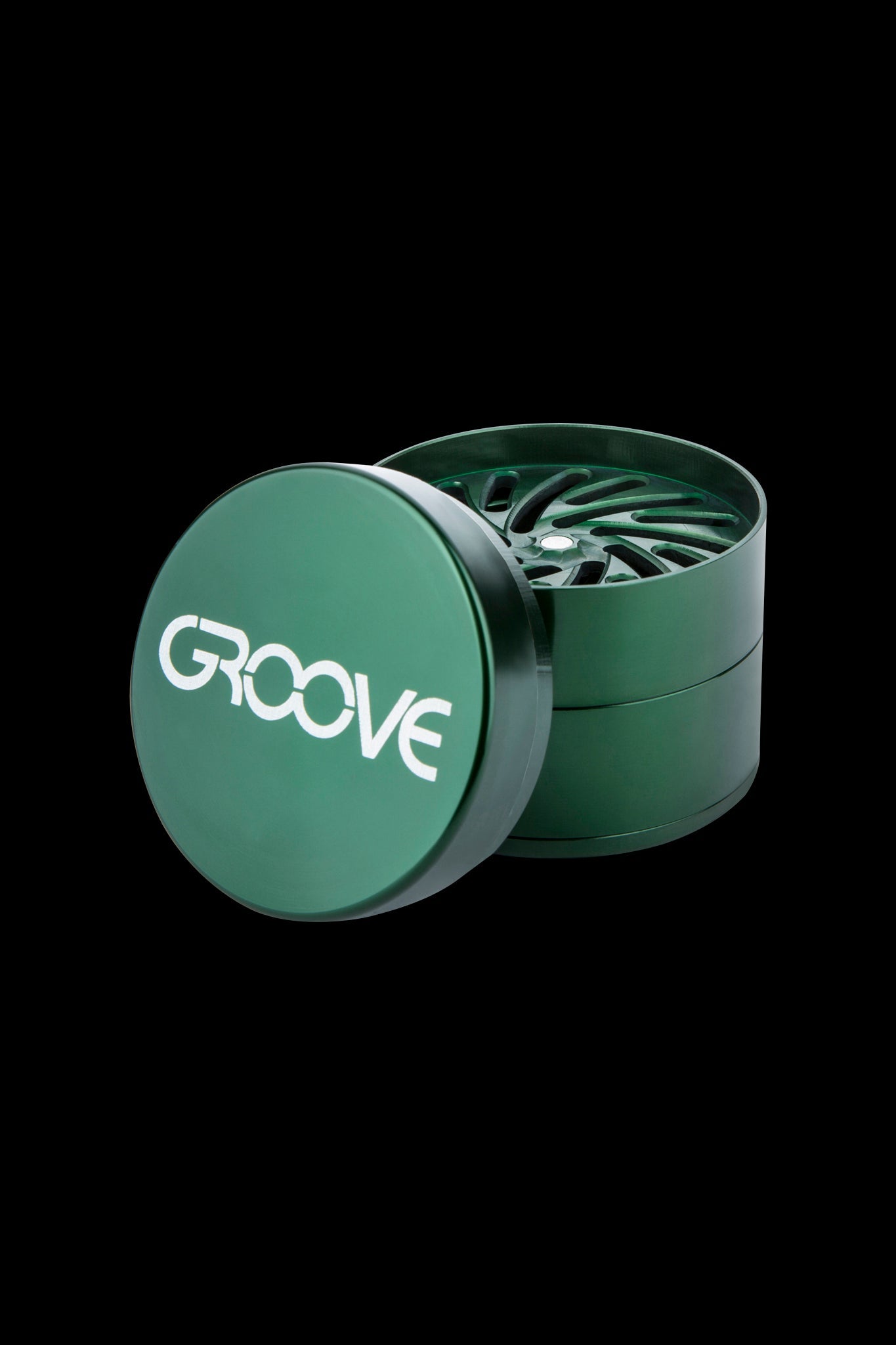 Aerospaced Groove 4-Piece Aluminum Grinders