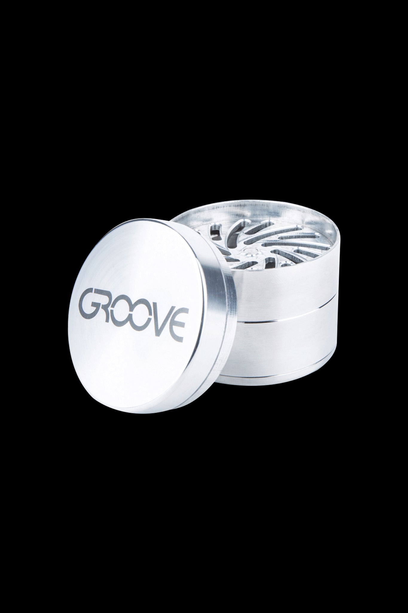 Aerospaced Groove 4-Piece Aluminum Grinders