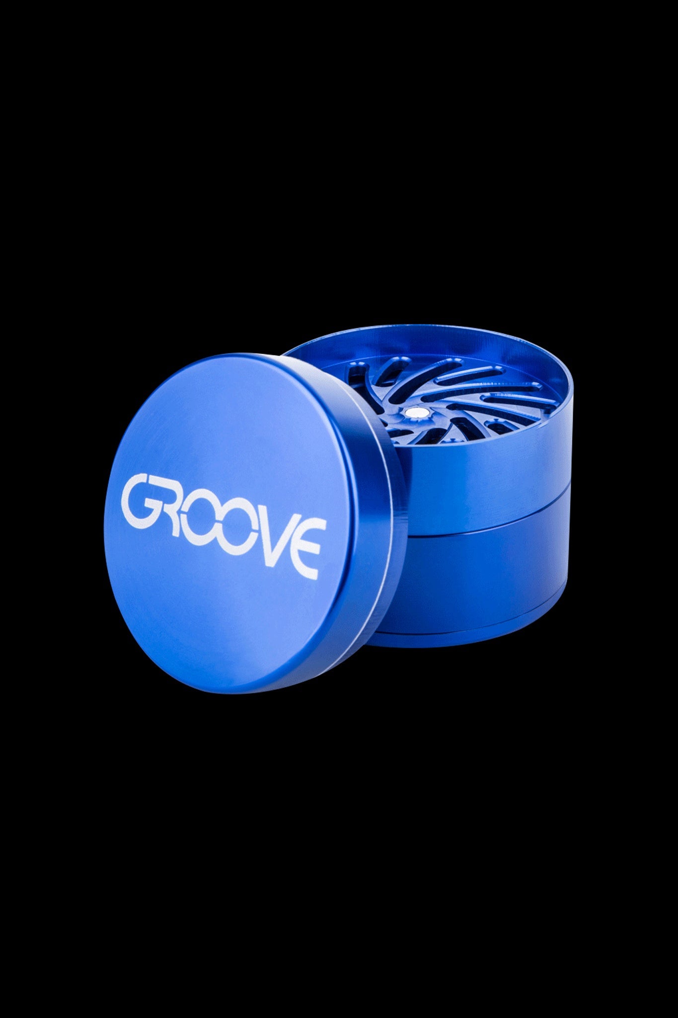 Aerospaced Groove 4-Piece Aluminum Grinders
