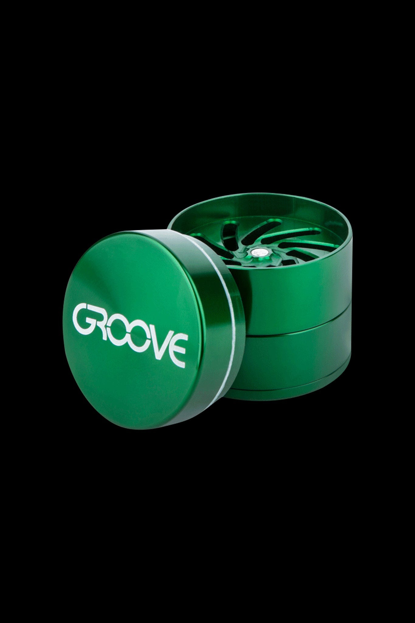 Aerospaced Groove 4-Piece Aluminum Grinders