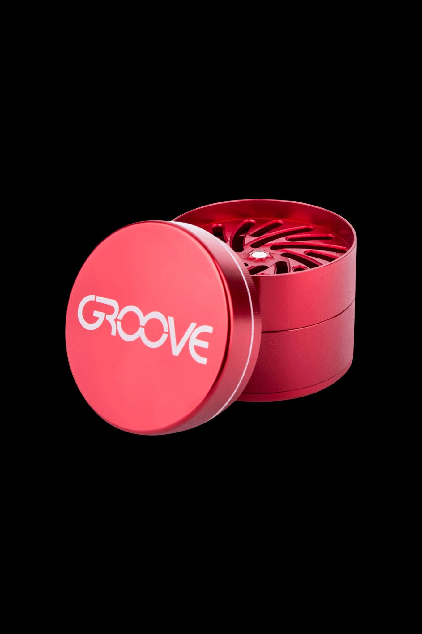 Aerospaced Groove 4-Piece Aluminum Grinders