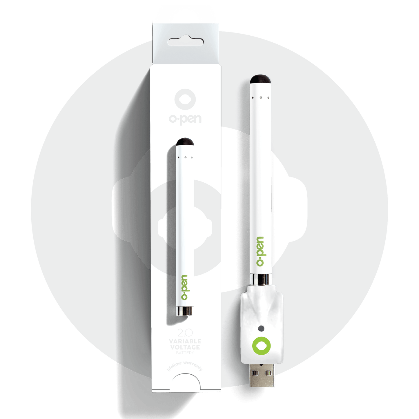 O.pen 2.0 Variable Voltage Vape510-Battery Best Sales Price - Accessories