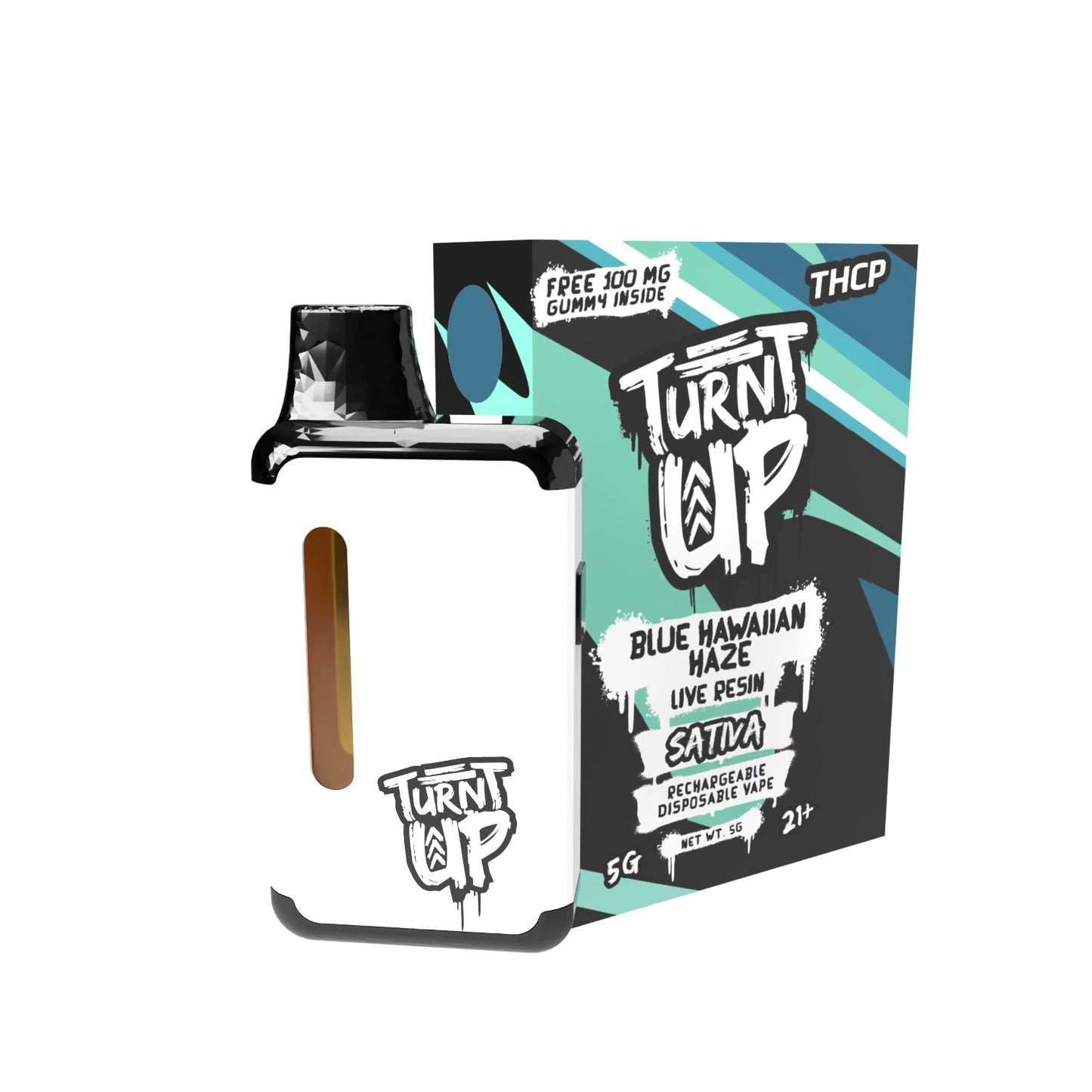 THC-P 5 Gram Disposable – Turnt Up (Limited Stock)