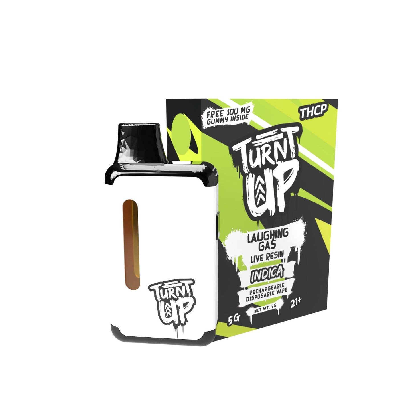 THC-P 5 Gram Disposable – Turnt Up (Limited Stock)