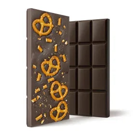 600mg Dark Chocolate & Pretzels Bar – Delta 8 – Chill Plus