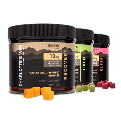 60CT CBD GUMMIES MIX PACK: Recovery, Sleep and Calm | Charlotte's Web Best Sales Price - Gummies