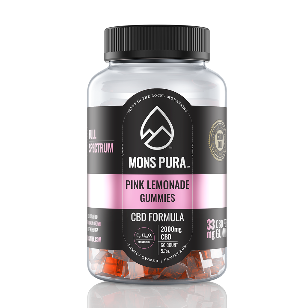 Mons Pura Pink Lemonade Gummies