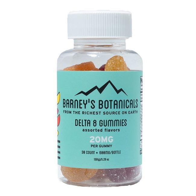 Barney's Botanicals | Assorted Delta 8 THC Gummies - 200mg Best Sales Price - Gummies