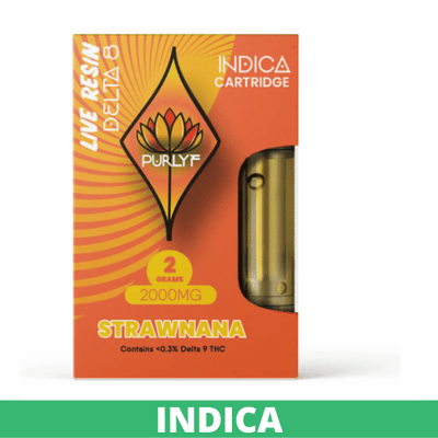 Purlyf | Live Resin Delta 8 THC Cartridge - 2g Best Sales Price - Vape Cartridges