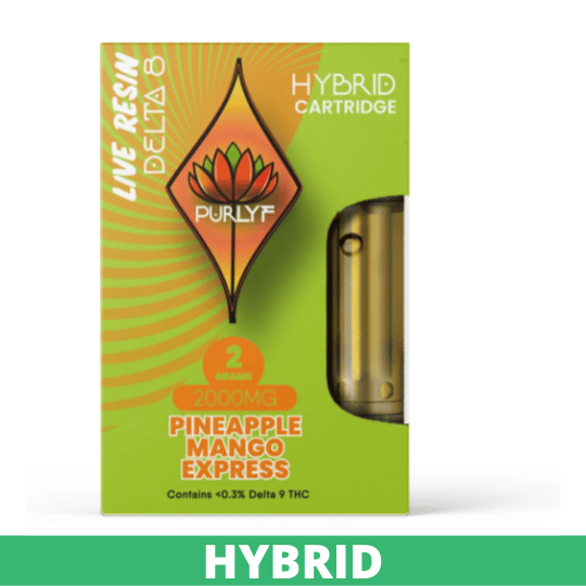 Purlyf | Live Resin Delta 8 THC Cartridge - 2g Best Sales Price - Vape Cartridges