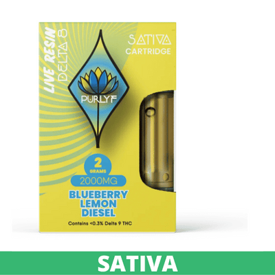 Purlyf | Live Resin Delta 8 THC Cartridge - 2g Best Sales Price - Vape Cartridges