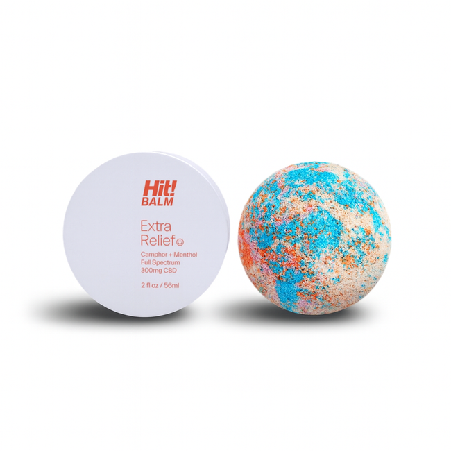 Extra Relief x Bath Bomb Bundle Best Sales Price - CBD