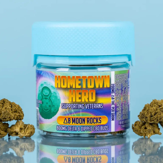 Hometown Hero Delta 8 THC Moonrocks - 4g Best Sales Price - CBD