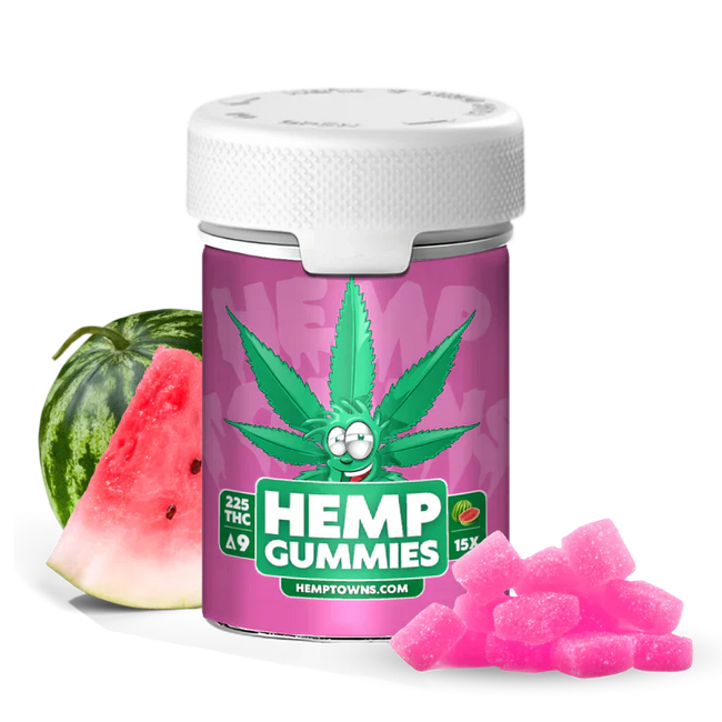 Hemptowns Delta 9 THC Gummies 225mg - 1350mg
