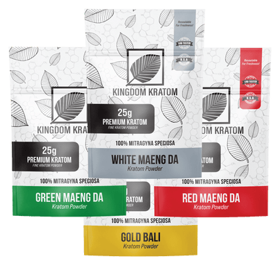 Small Kratom Powder Sample Pack (4 25g Bags) Best Sales Price - Kratom