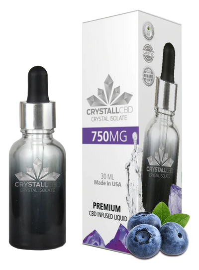 RA Royal CBD | CBD Crystall Isolate Oil Tincture 250mg - 1500mg Best Sales Price - Tincture Oil