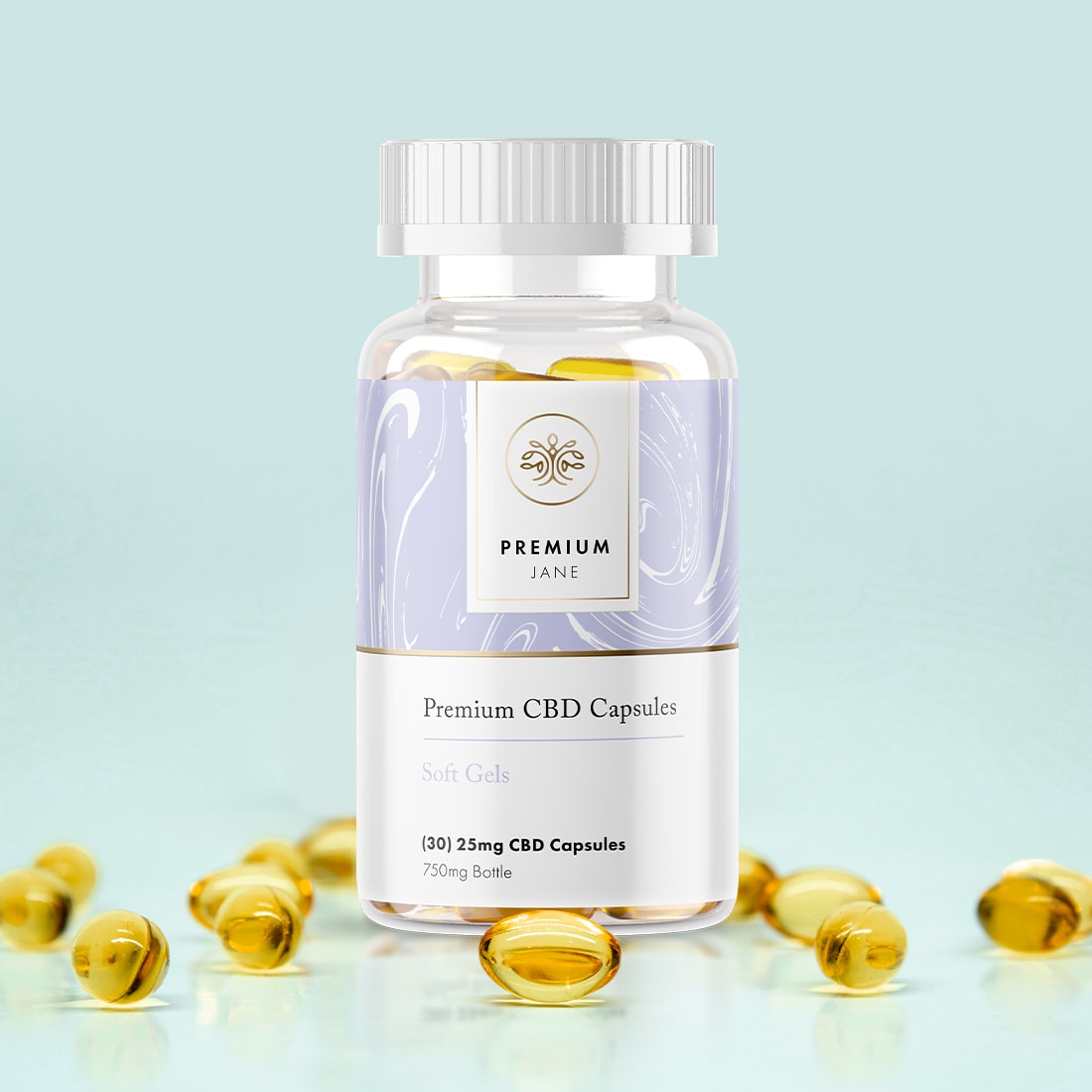 CBD Oil Capsules 1200mg