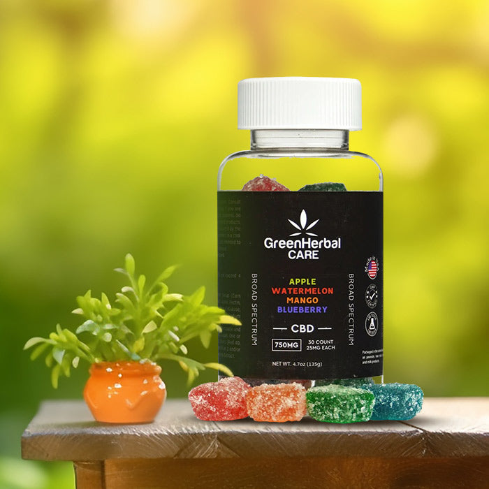 Green Herbal Care GHC Broad Spectrum CBD Gummies Best Sales Price - Gummies