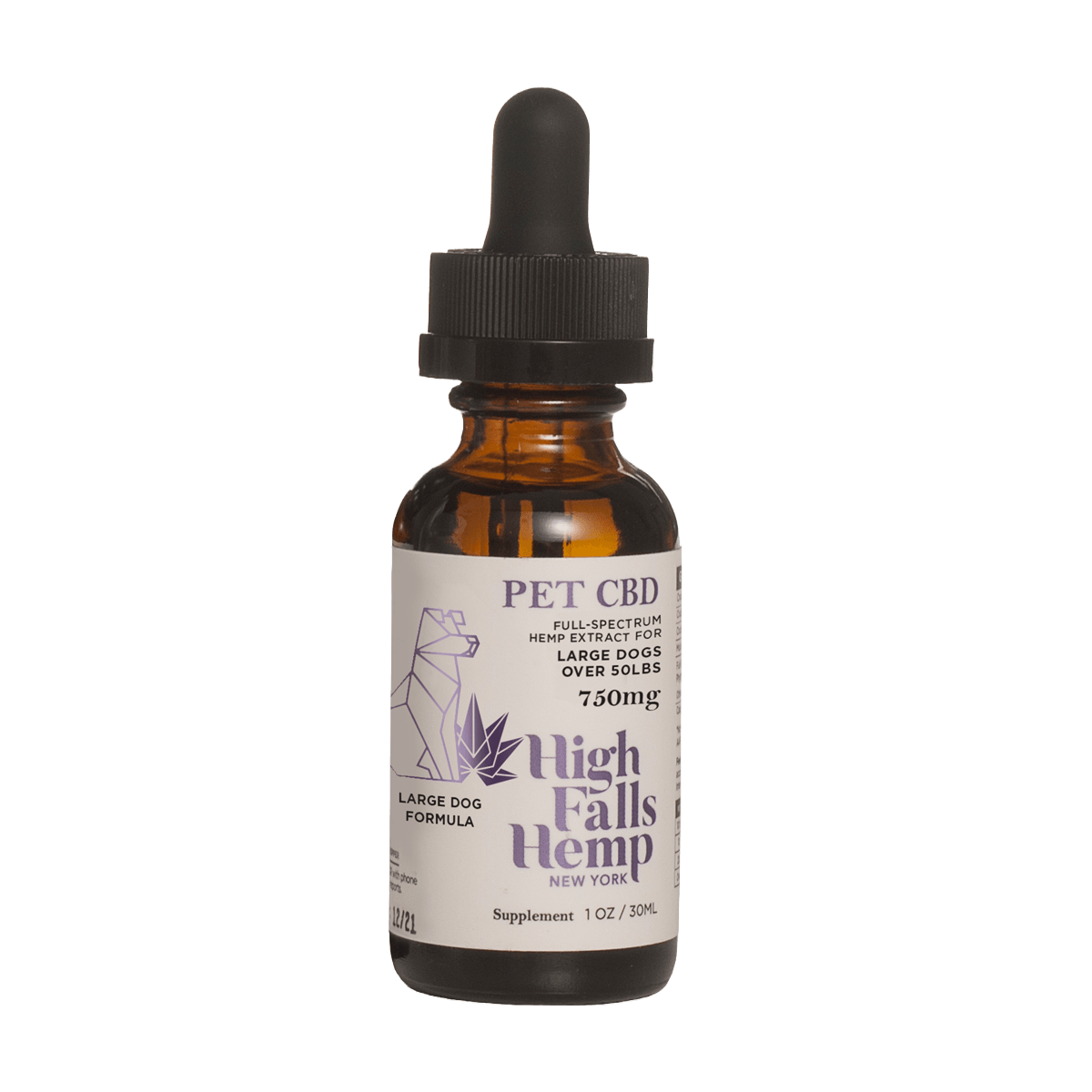 750mg Large Dog CBD Tincture Best Sales Price - Tincture Oil