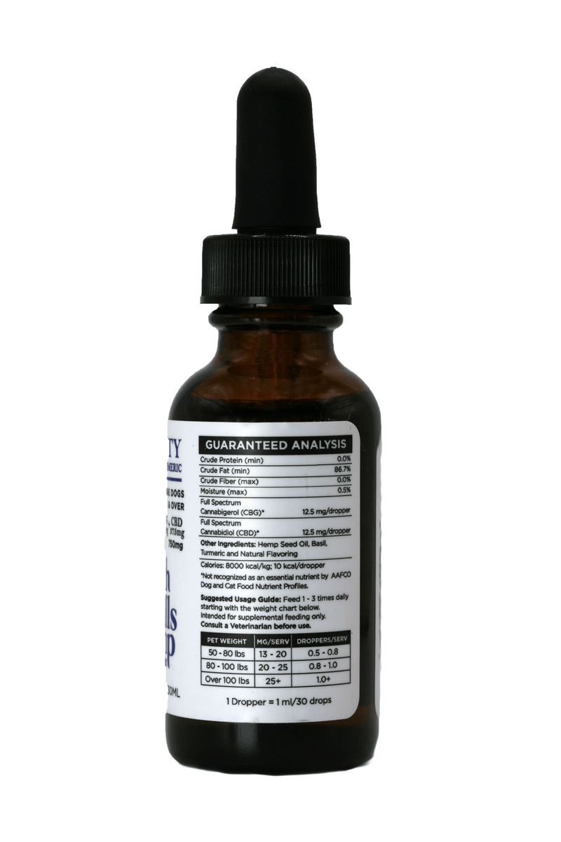 750mg Large Pet Mobility Tincture Best Sales Price - Tincture Oil