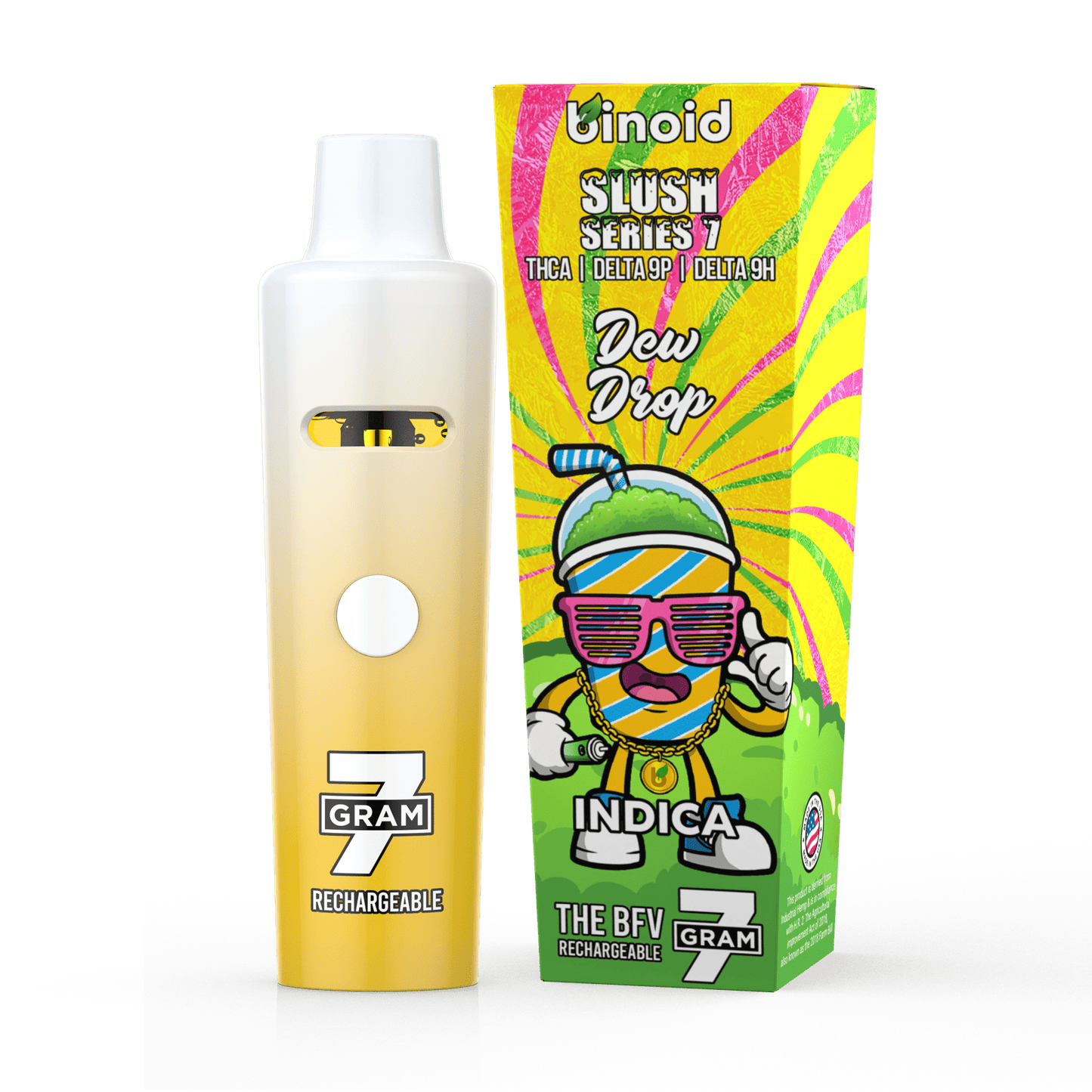 Binoid On Sale: 7 Gram THCA Disposable Vape – Slush Series