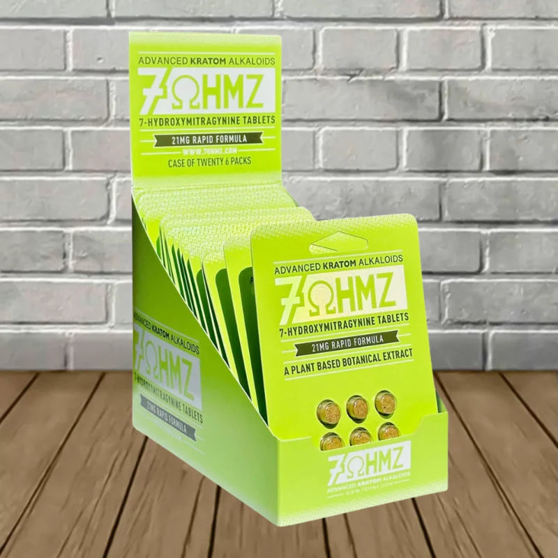 7OHMZ 7-Hydroxymitragynine Rapid Formula Tablets 21mg BULK CASE DEAL ...