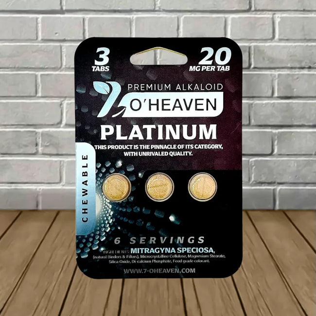 7 O’Heaven 7-Hydroxy Tablets Platinum Blister Pack