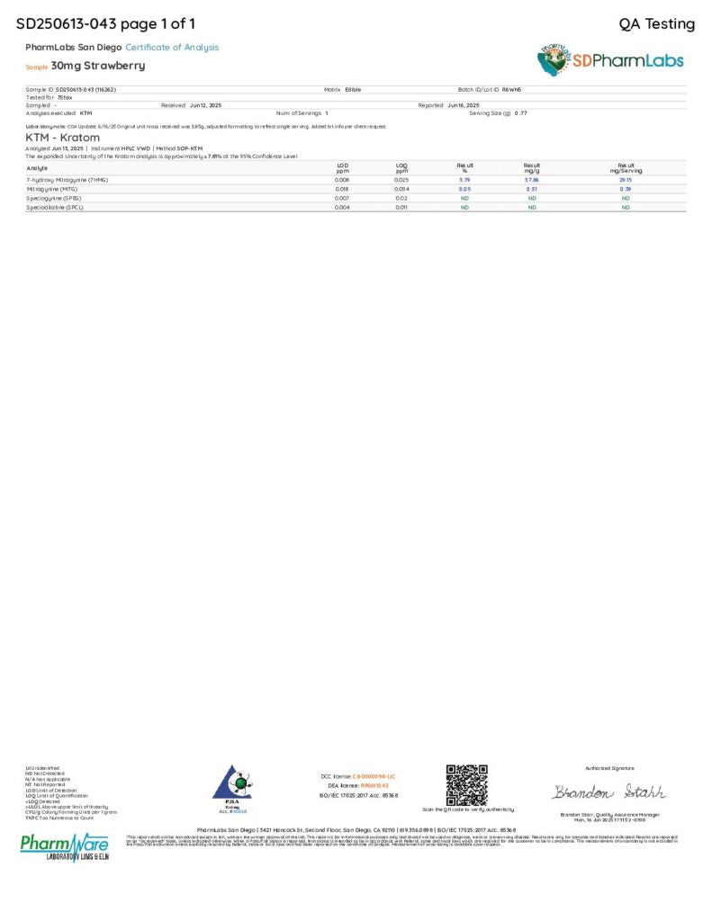 7Stax Premium 7-OH Kratom Alkaloid Tablets (240mg – 8 Count)