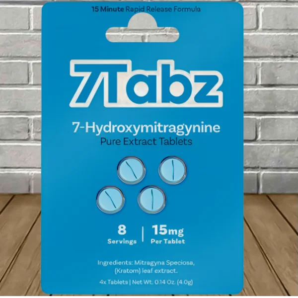 7Tabz Pure 7-Hydroxymitragynine Extract Tablets 4ct