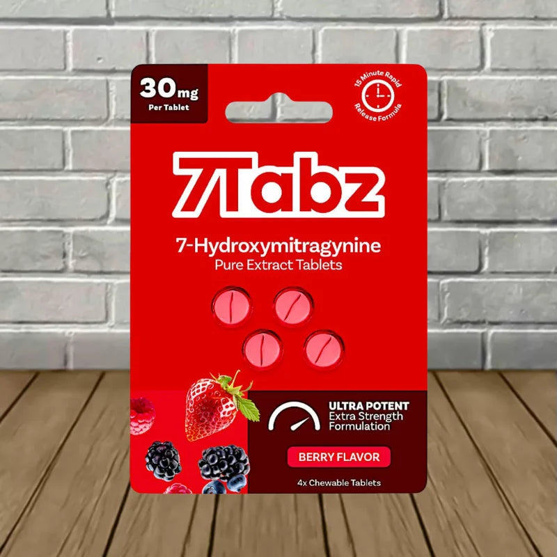 7Tabz 7-Hydroxy Ultra Potent 30mg 4ct Blister Pack