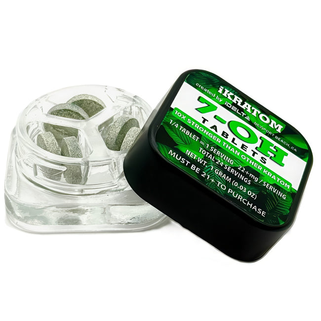 iKRATOM by iDELTA 7OH Tablets 6ct 132mg