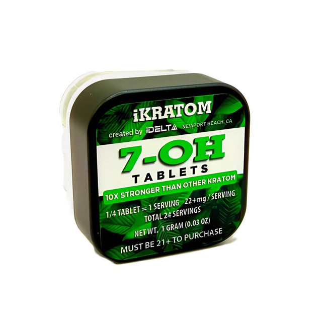 iKRATOM by iDELTA 7OH Tablets 6ct 132mg