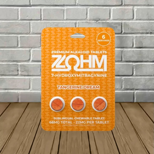 Zohm 7-Hydroxymitragynine Extract Tablets 3ct