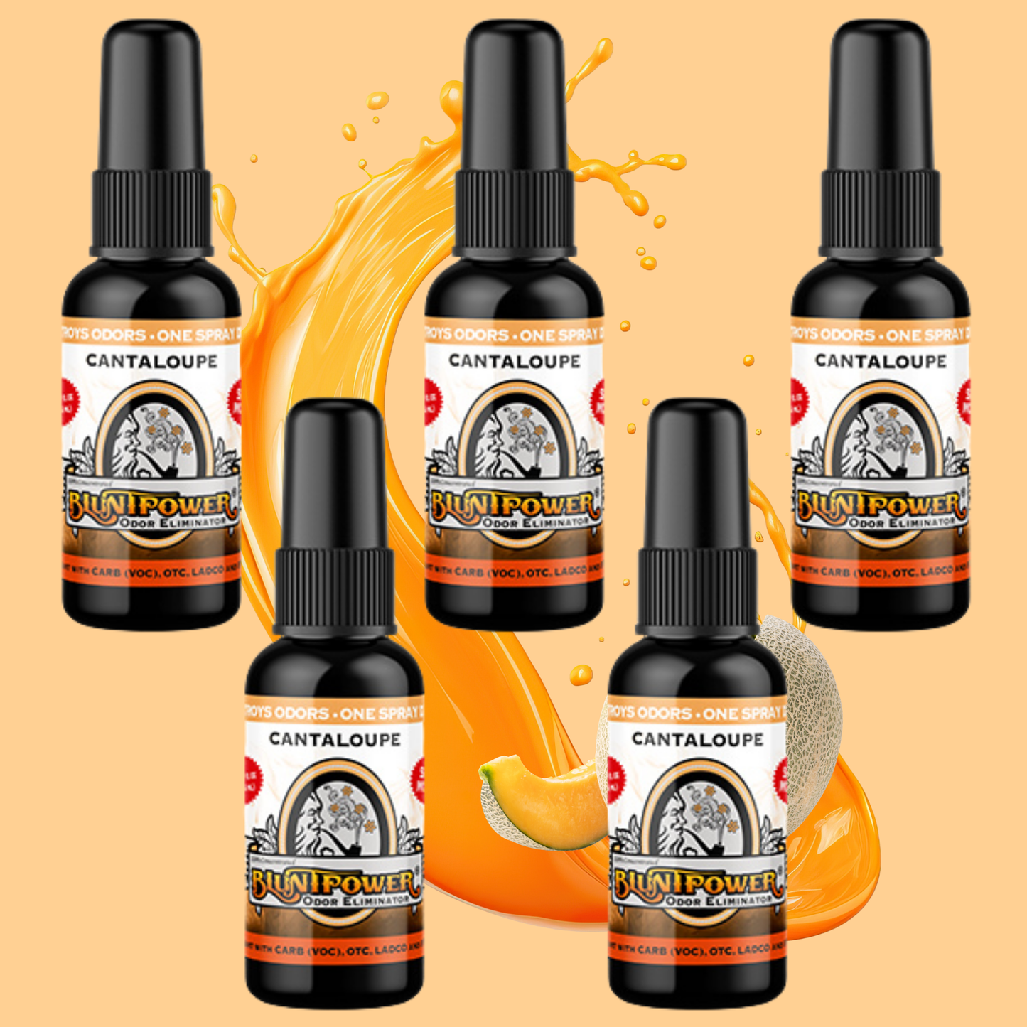 Cantaloupe Odor Eliminator Spray