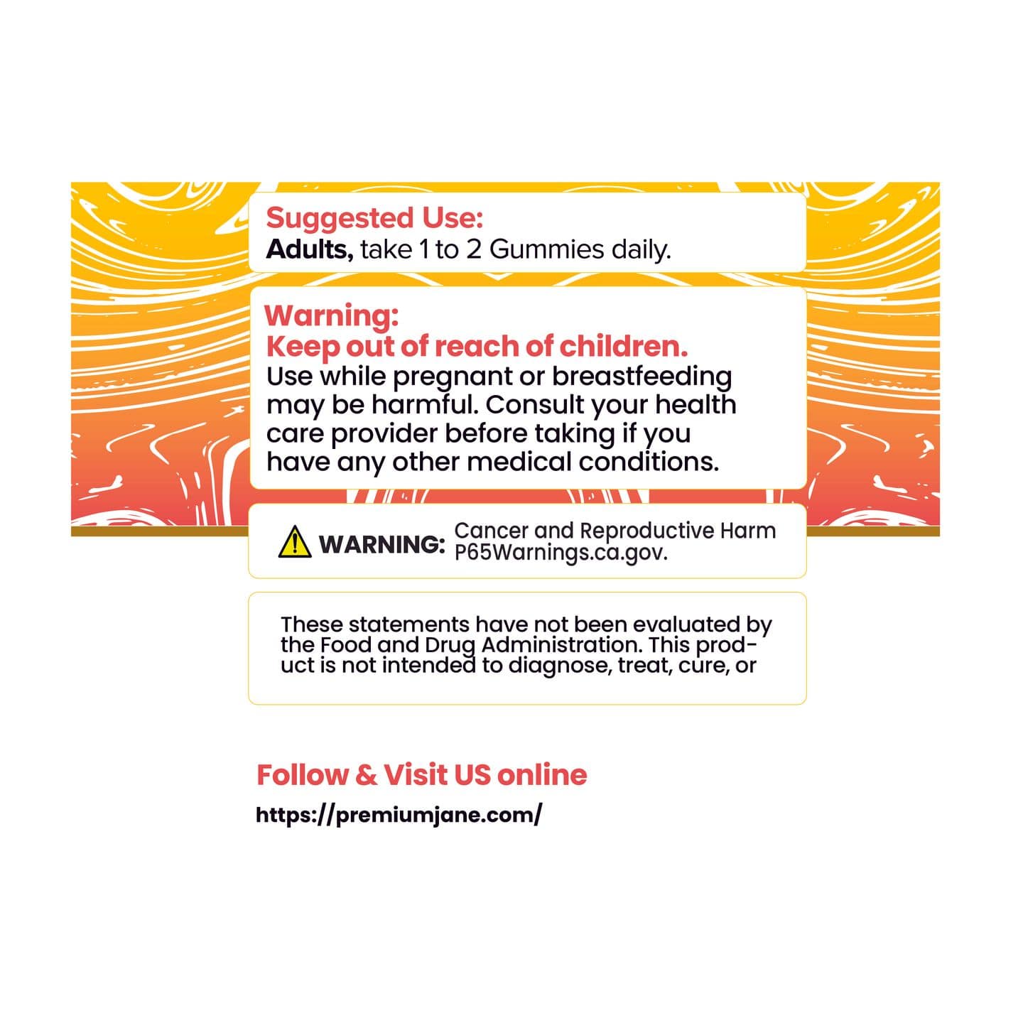 Premium Jane 2500mg Libido Gummies