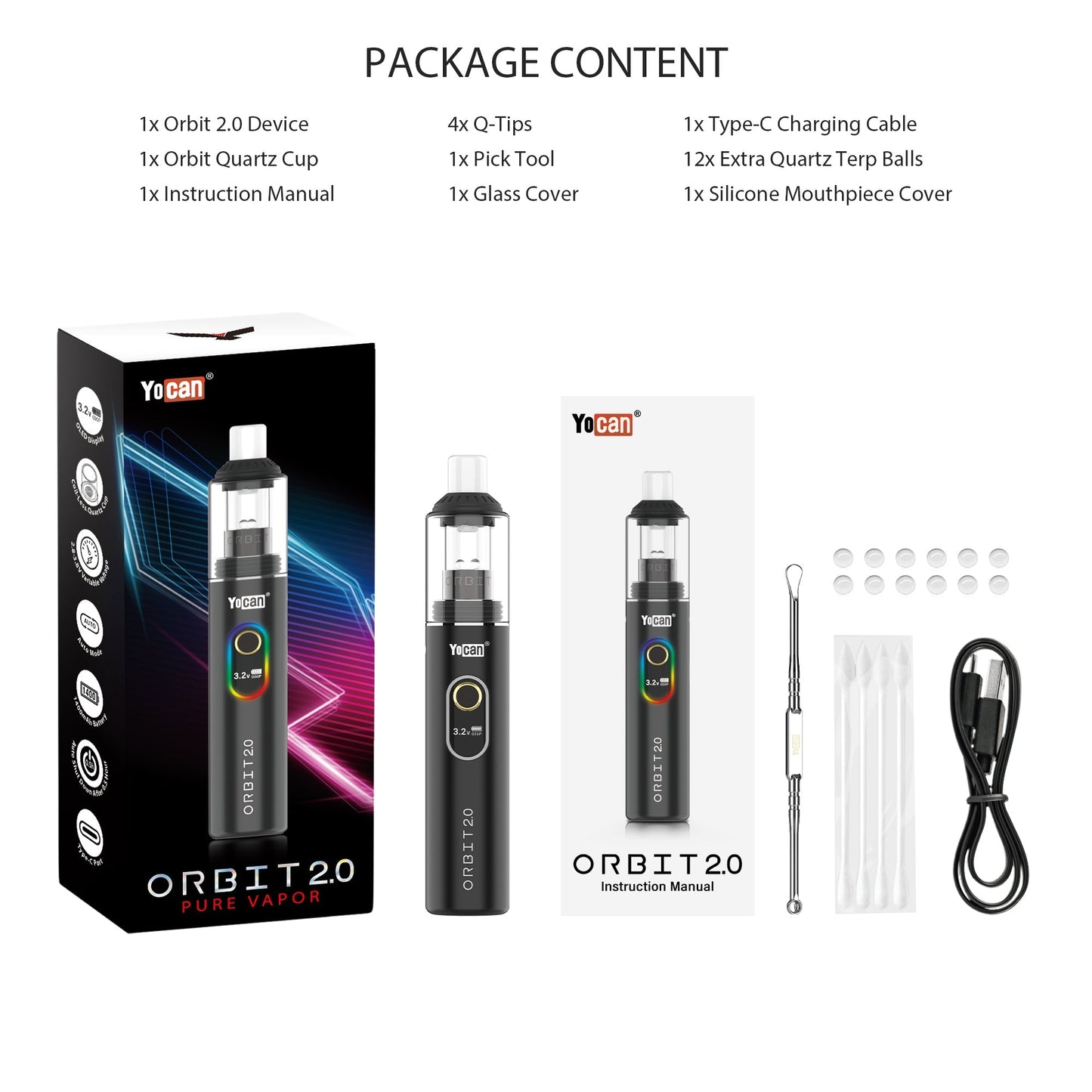 Yocan Orbit 2.0 Dab Pen Vaporizer