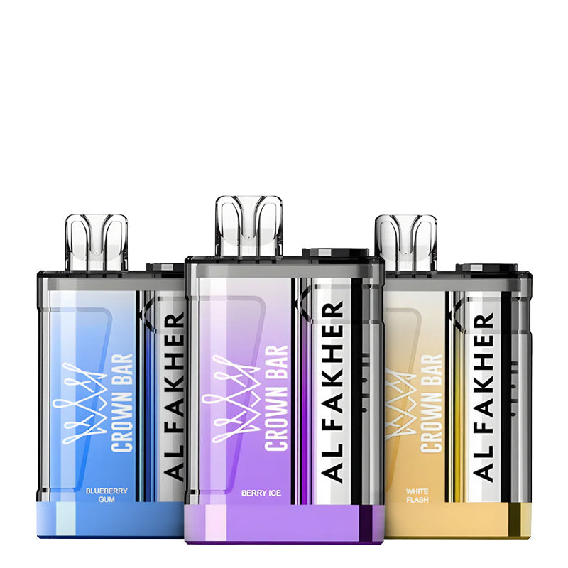 AL Fakher Crown Bar Crystal 9000 Disposable