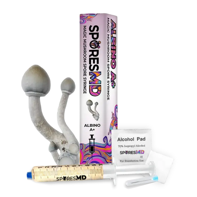 SporesMD ALBINO A+ Mushroom Liquid Culture (10ml)