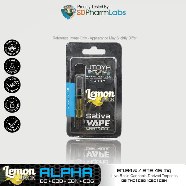Utoya | Live Resin Delta 8 THC Vape Cartridge - 1g Best Sales Price - Vape Cartridges