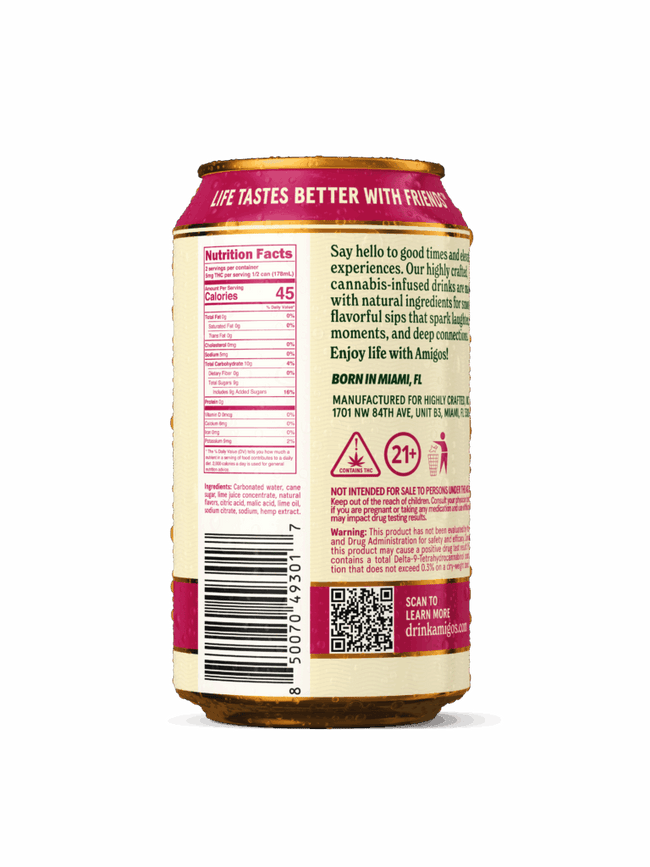 Tillmans Tranquils Amigos THC Cherry Limeade