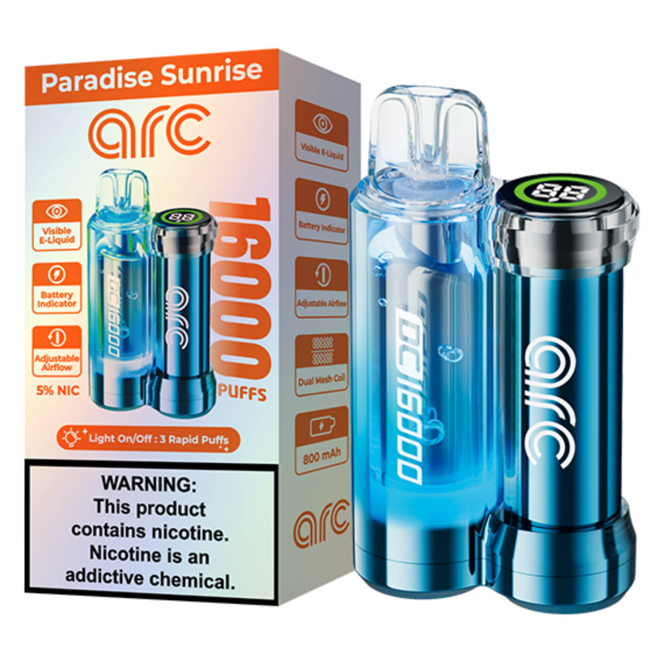 ARC DC16000 Disposable (16000 Puffs) Best Sales Price - Disposables