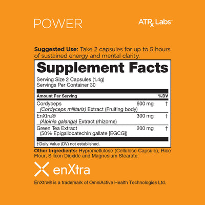 ATRx Labs Power: Energy & Stamina Best Sales Price - Edibles