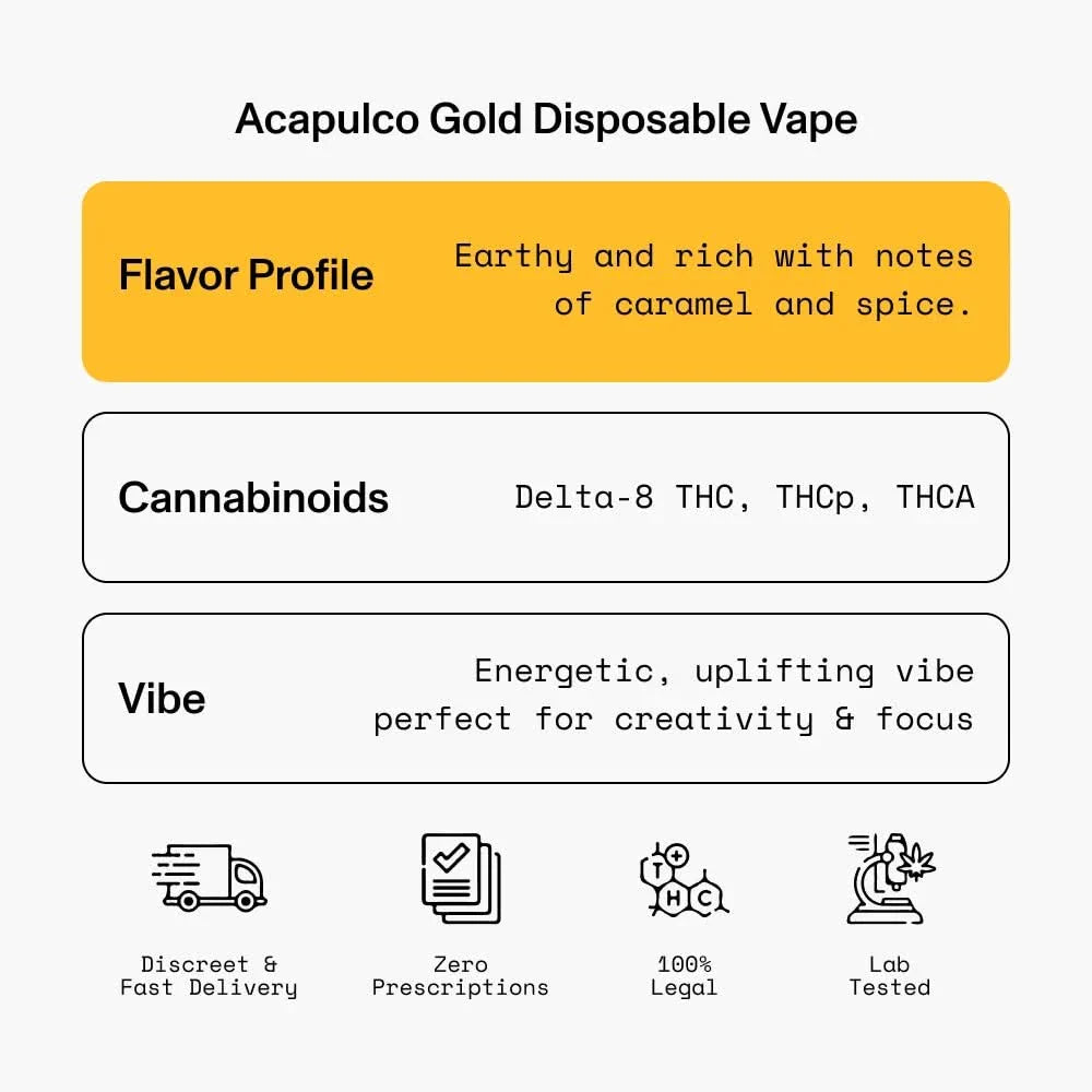 Diet Smoke Acapulco Gold Vape