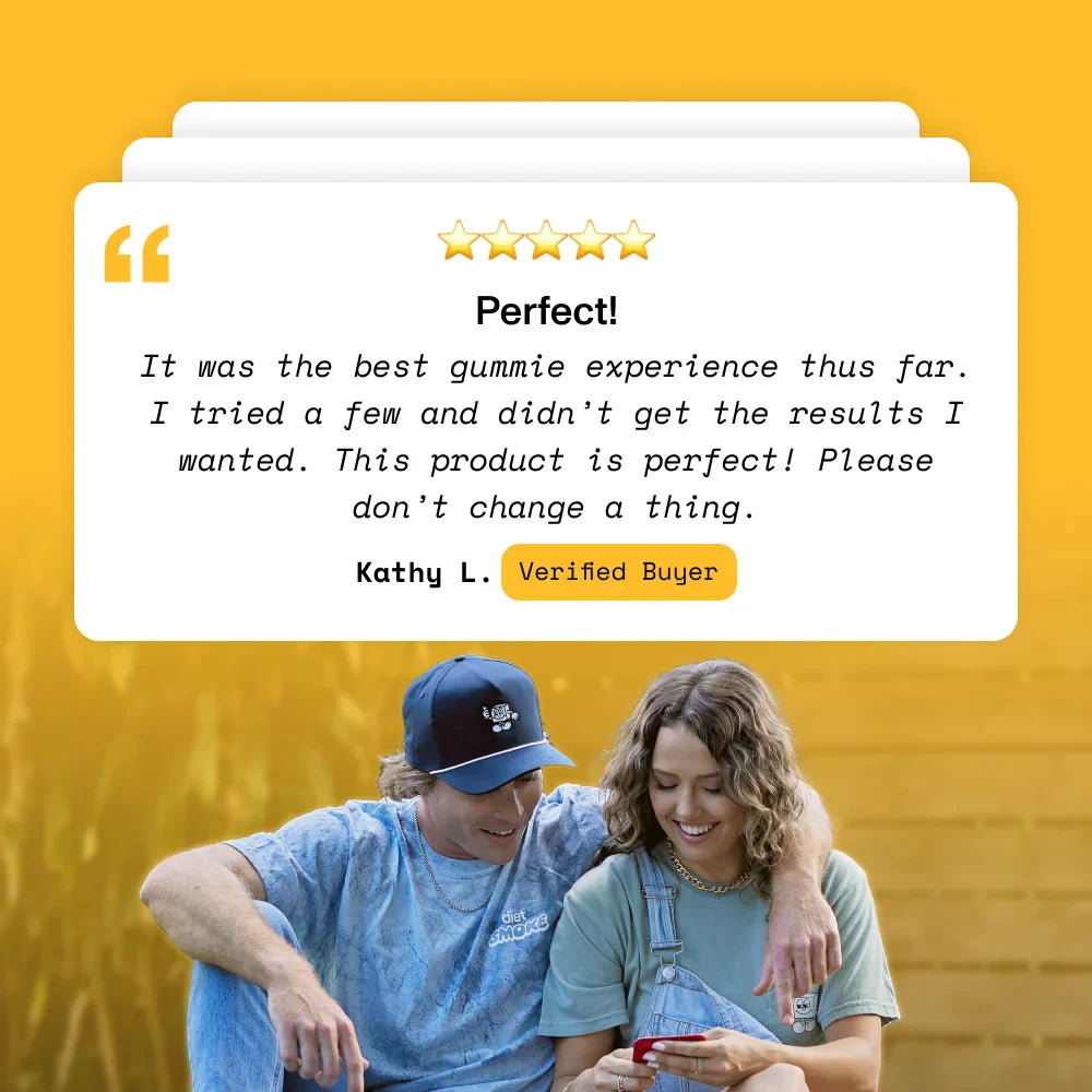 Diet Smoke Acapulco Gold 200MG THC | 10 GUMMIES