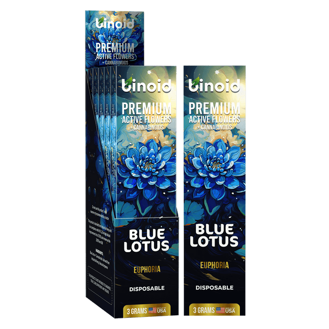Binoid On Sale: Blue Lotus Disposable Vape – 3 Gram